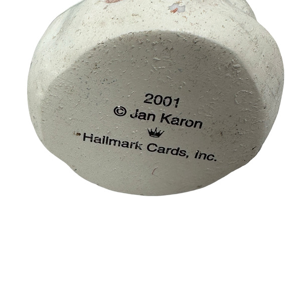 Vintage Hallmark Jan Karon Christmas Snowman Ornament Y2K Holiday Lot of 2 READ - Picture 5 of 9